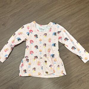 monica + andy x Disney Princess Print Kids Blouse - Pink